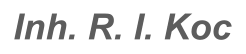 Inh. R. I. Koc